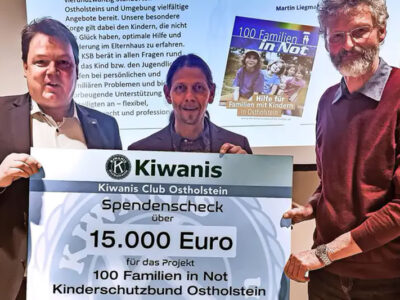 Ostholstein: Spende des Kiwanis Club hilft Familien in Not